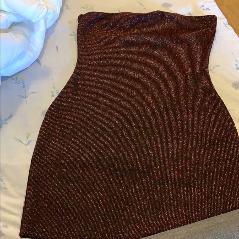 Red and Black Sparkling dress